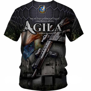 [TFOE-PE EAGLES SHOOTING HONEYCOMB MAN TSHIRT Sublimação Completa 3D Imprimir Tee De Manga Curta De Verão