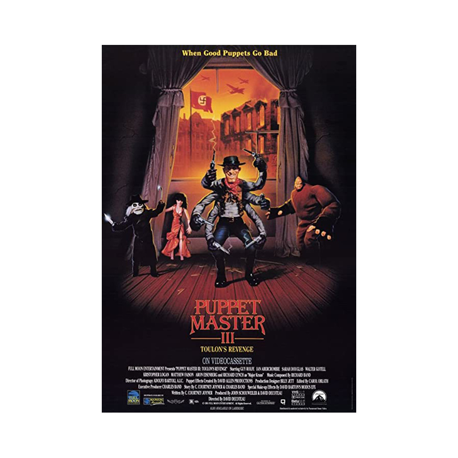 DVD Puppet Master 2 - A volta do mestre dos brinquedos | Shopee Brasil