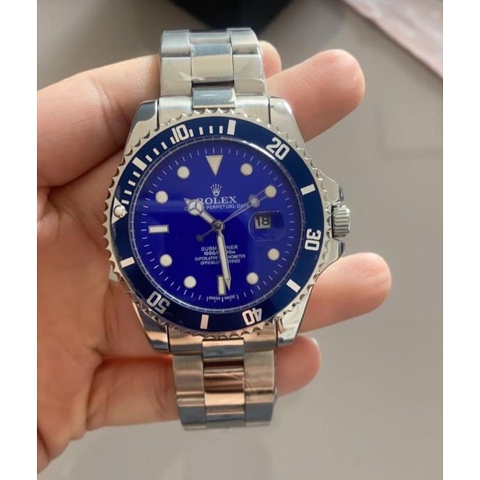 Rolex tamanho grande funcional