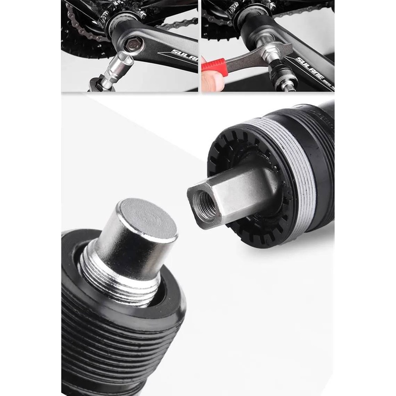 Chave Extrator Pedivela e Movimento Central Ferramenta Reparo Bike