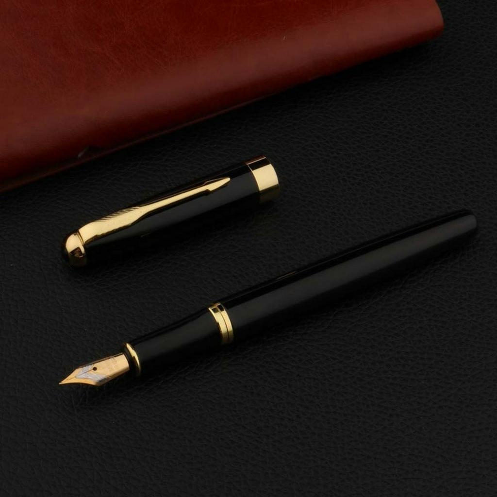 Caneta de luxo bico de pena, com tinta, para empresarios | Shopee Brasil