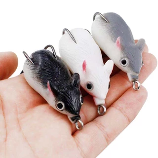 Isca artificial Rato ratinho 4,5cm 8g pesca traíra tucunaré dourado