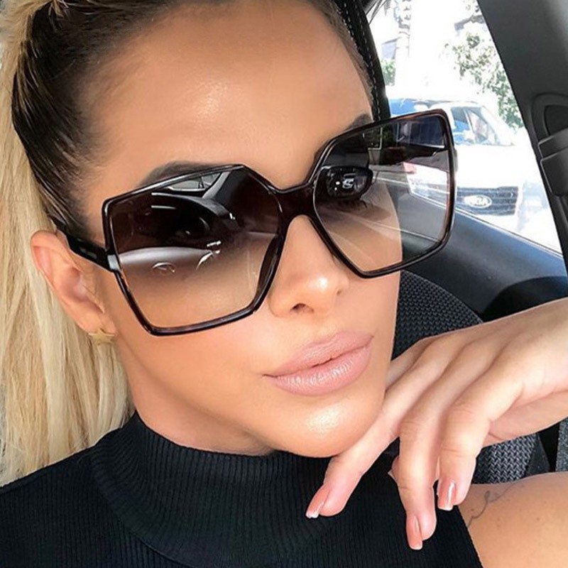 Fashion Oversized Square Sunglasses