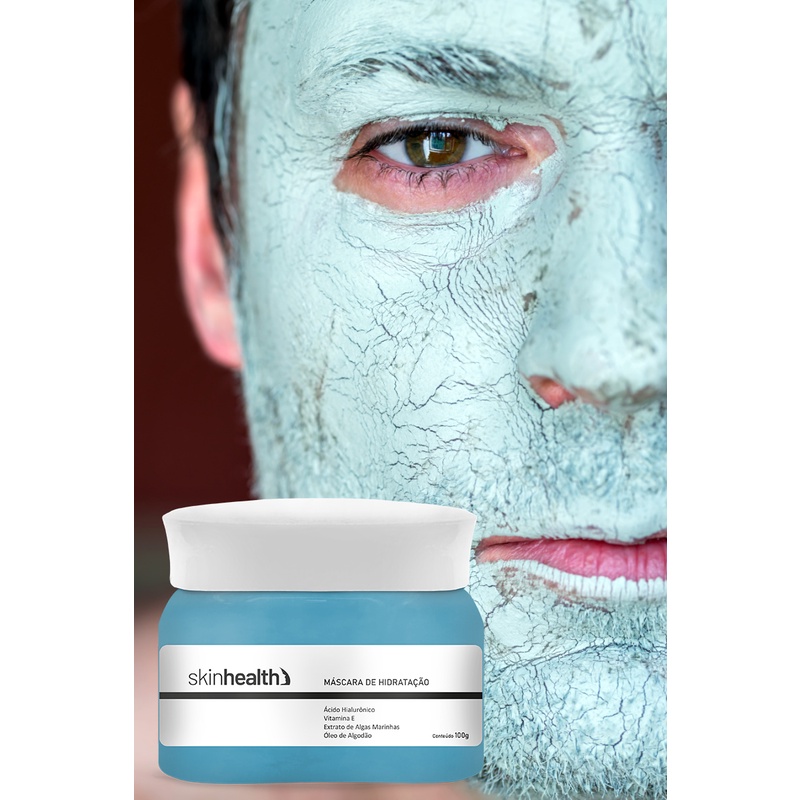 Máscara De Hidratação Tratamento Facial Pescoço Colo | Shopee Brasil