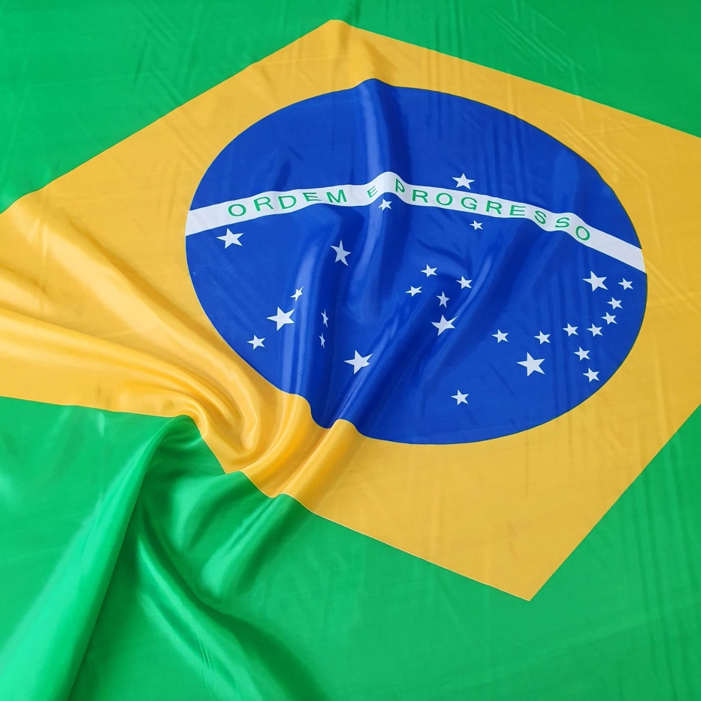 Bandeira do Brasil - 70mmx50mm - Sansil
