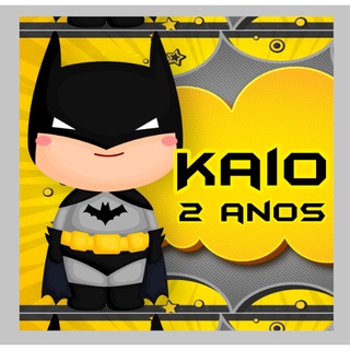 Adesivos Batman 30 unidades, tamanho 5 cm