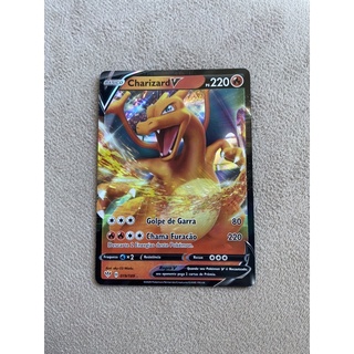 Carta Pokemon Charizard V Português 19/189 Card Original Copag