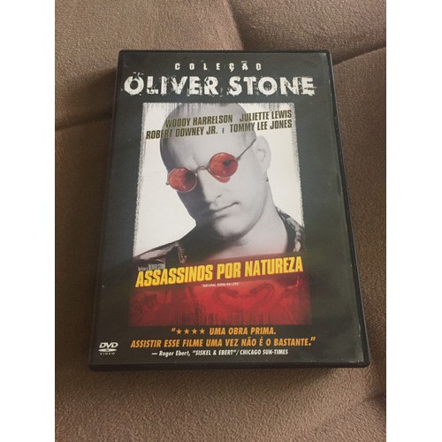 Dvd Assassinos Por Natureza / Oliver Stone Novo Lacrado