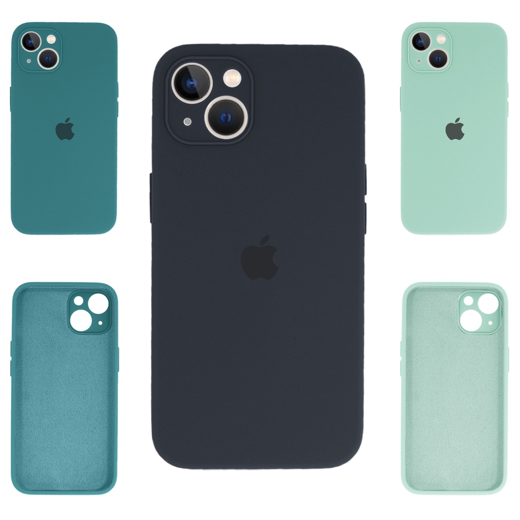 Capa Silicone Capinha para iPhone 14 Plus com Proteção de Câmera ...