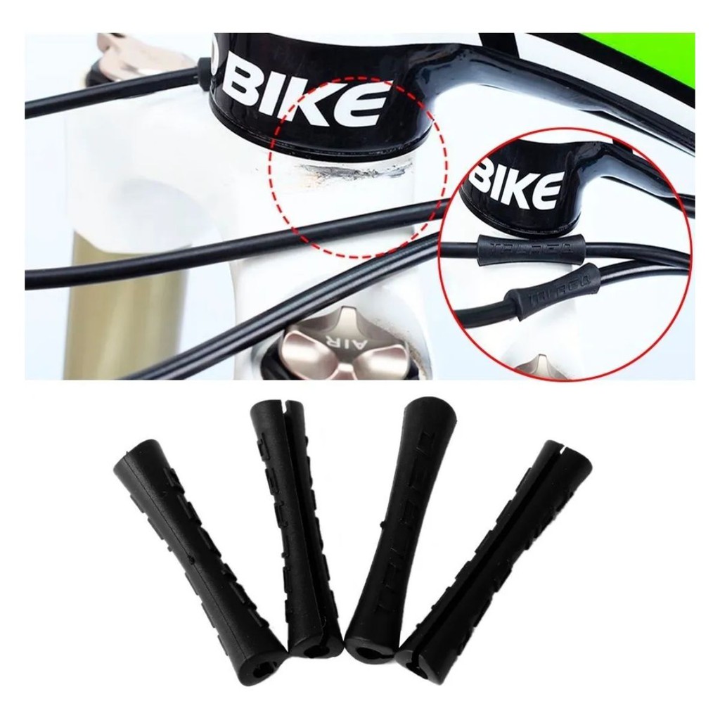 Protetor Quadro Cabo Bike Jagwire 4 Peças