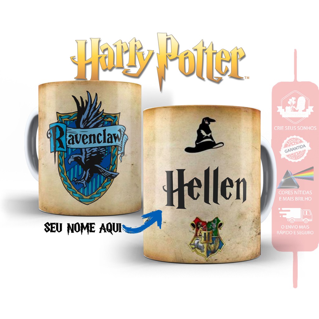 Caneca Harry Potter - Corvinal/Ravenclaw