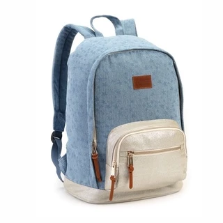 Mochila Juvenil Feminina Fun Packs Jeans Seanite
