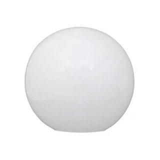 Globo de Vidro Branco Fosco 15 cm