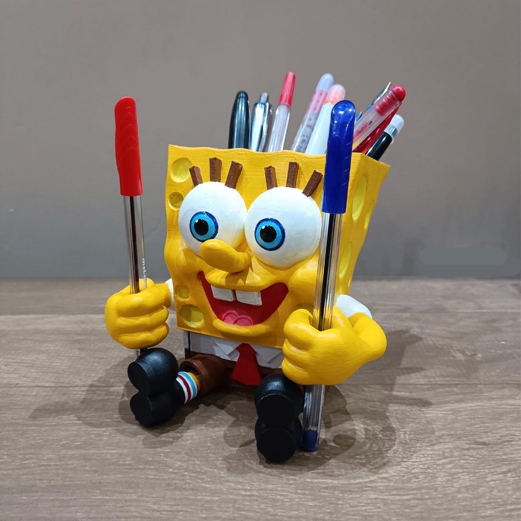 Bob Esponja Porta Objetos | Shopee Brasil