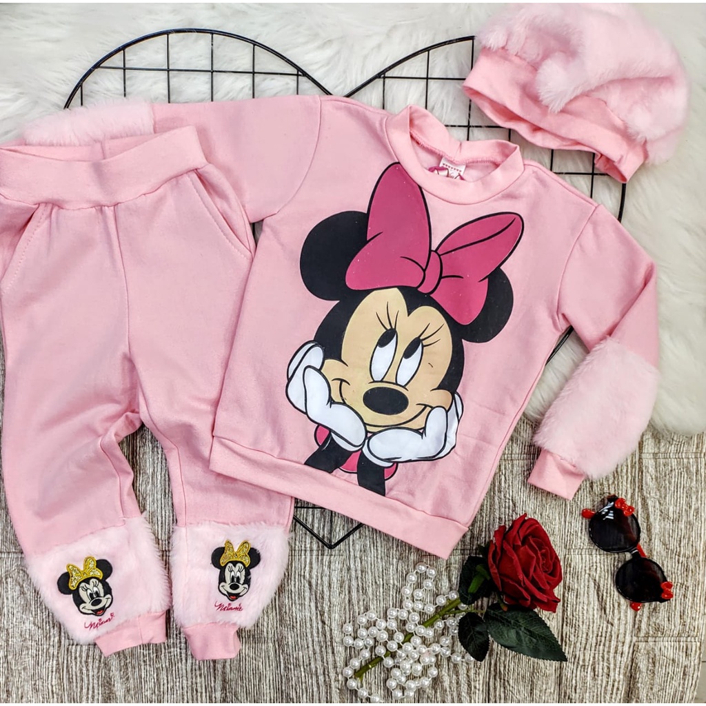 Moletom da best sale minnie feminino