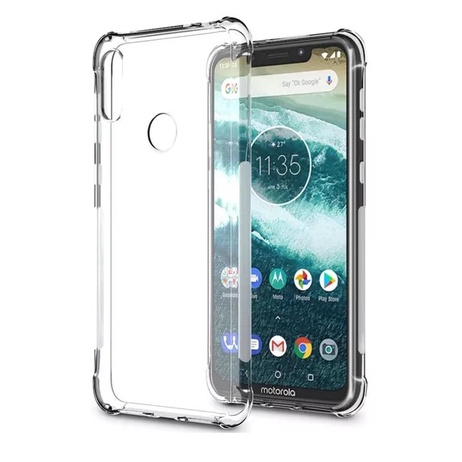 Capa Capinha Moto One Xt1941 Case Anti Impacto Transparente Motorola 1
