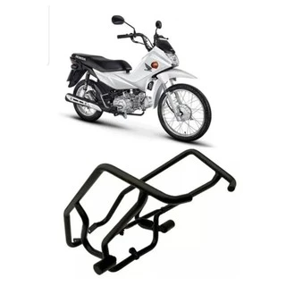 Protetor carenagem pop 100 110 preto fosco