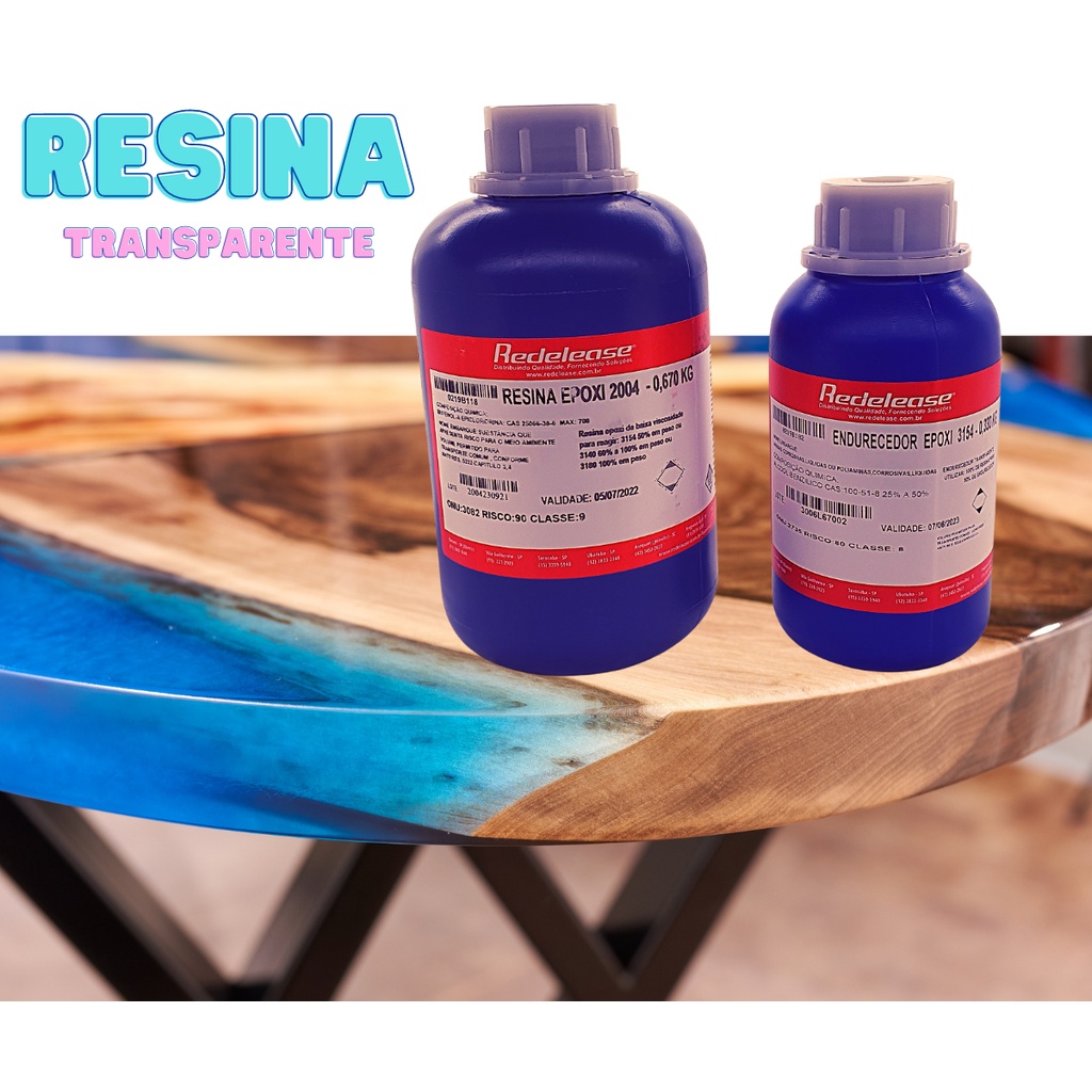 Resina Liquida Transparente