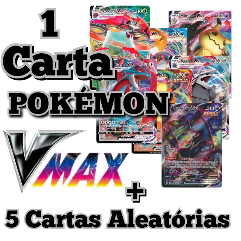 Lote Pack 30 Cartas Pokémon go Aleatórios Sem Nenhuma Repetida em