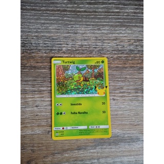 Cartas Pokémon Trading Card McDonald's Edição Especial de 25 anos de Pokémon