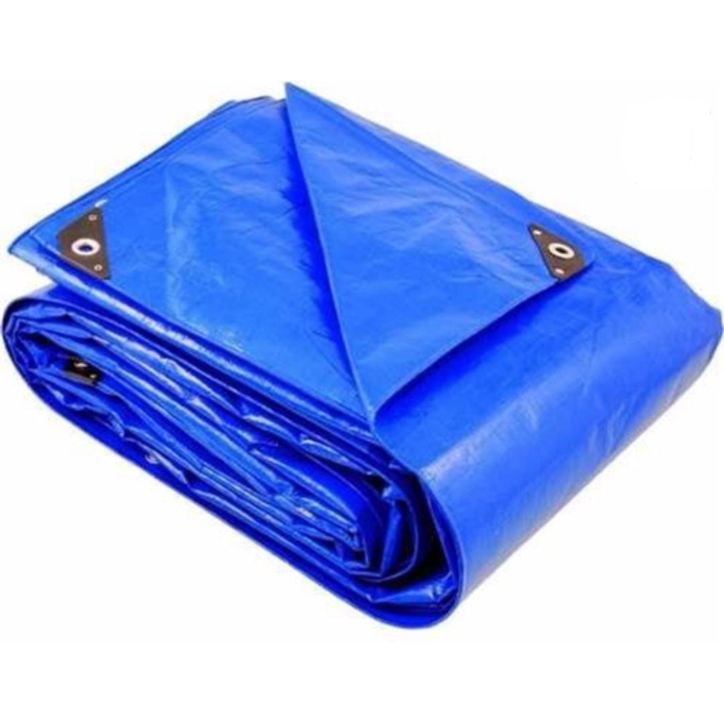 Lona Azul Grossa 200 Micras 2x2 Metros Impermeável Multiuso