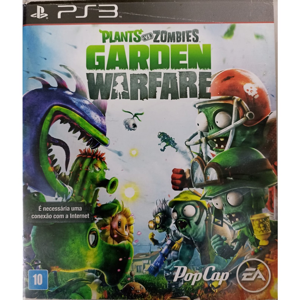 Plants vs Zombies Garden Warfare PS3 - Game Games - Loja de Games Online