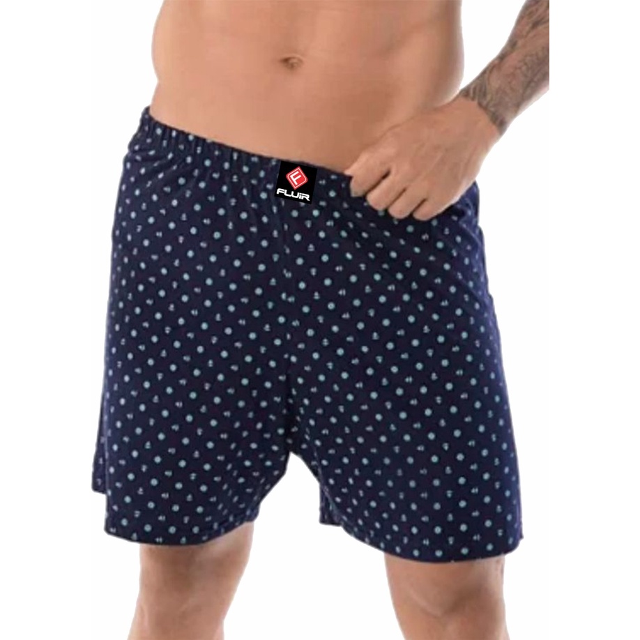 Kit 3 Cuecas Samba Canção Adulto Estampadas