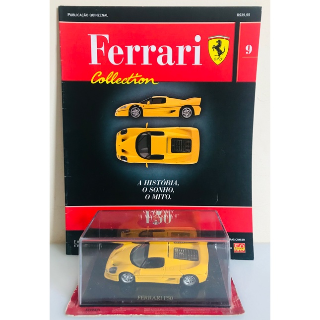 Miniatura Ferrari F50 (Lacrada) 1995 - Fórmula 1 - F1 - 1:43