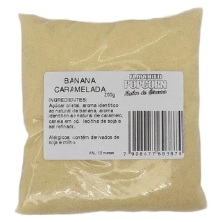 Caramelo para Pipoca Doce - Banana Caramelada 200g