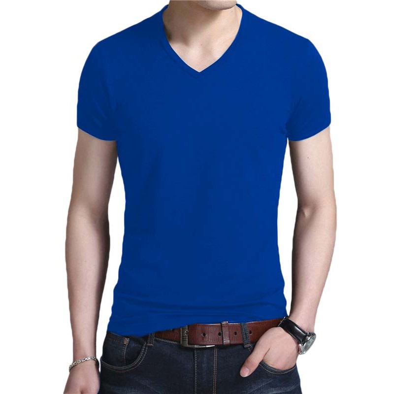 Camiseta Masculina X RAY - Gola V, Manga Curta, Caimento Justo
