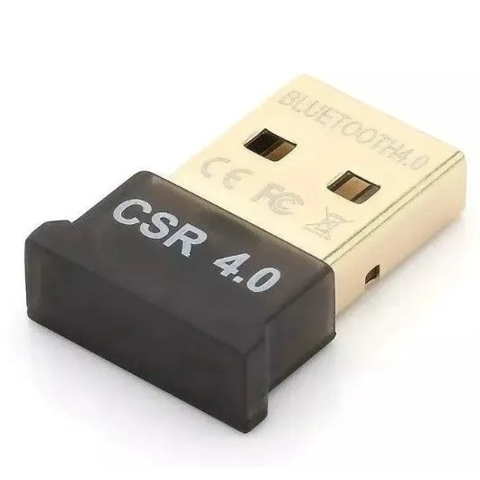 Adaptador USB Bluetooth 4.0 Mini Alcance de até 20 metros