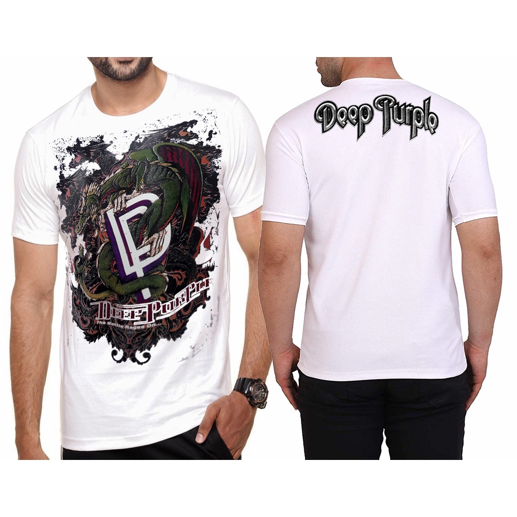 Camisa, Camisetas de Bandas Deep Purple Battle Rages On Shopee Brasil