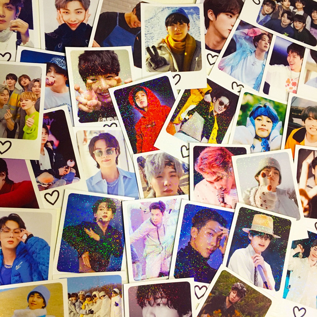 期間限定・お買い得商品: |産地直送 BTS Holográfica Foto Kpop Brasil Shopee | Sortidos 10 com Kit コレクション