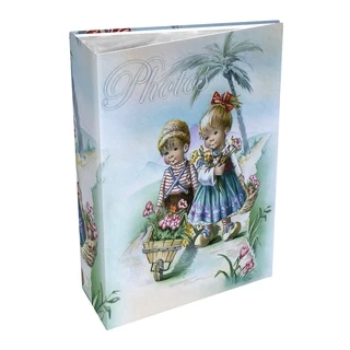 álbum de fotos 10x15/200 ate 300 fotos Menina Menino Vintage no campo lembranças envio 24 horas em Oferta na Shopee