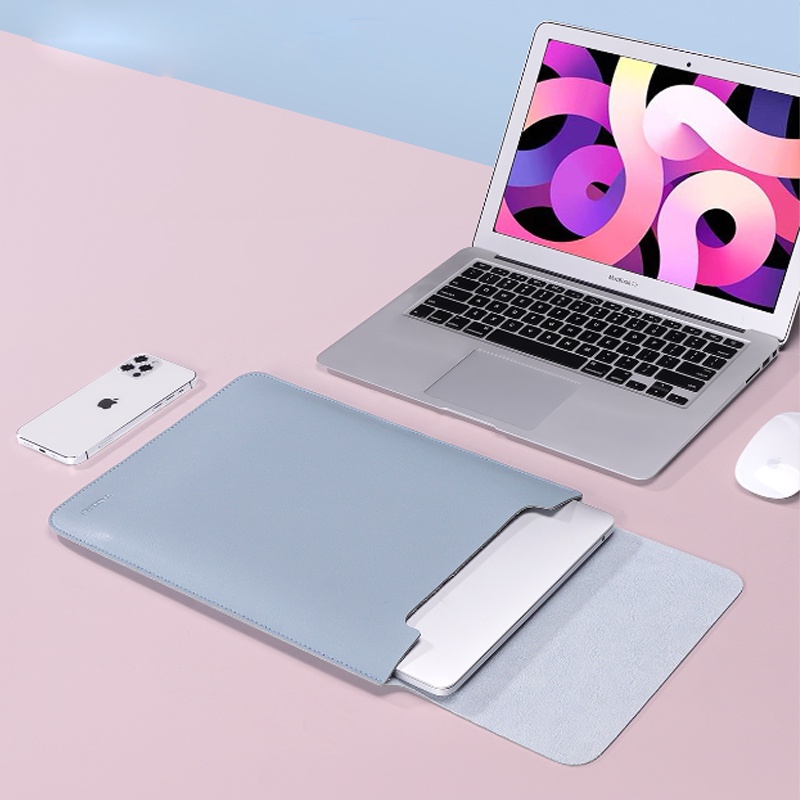 PU leather laptop bag for Macbook Air Pro 13 14 15 16 inch A2337 A2442