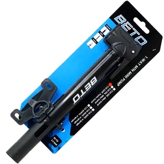 Bomba Ciclismo Beto CLD-039P Compacta Bike Válvula Dupla Manual 80 PSI