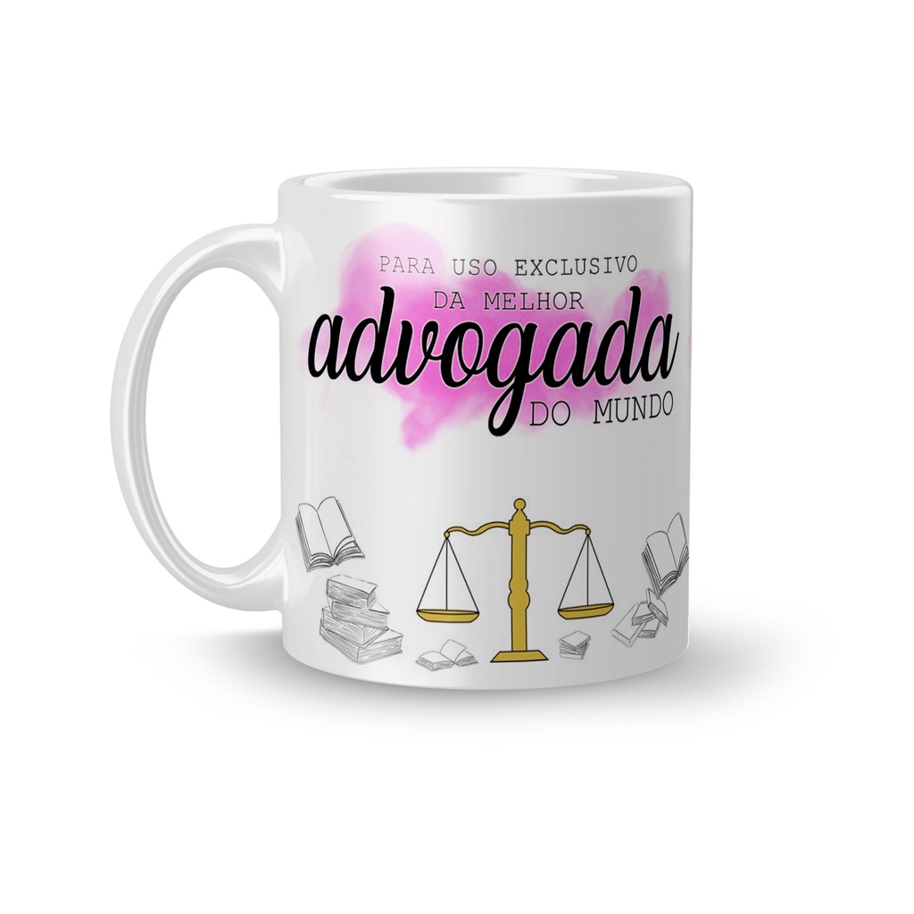 Caneca Personalizada Profissões Advocacia - Uso Exclusivo da Melhor ...