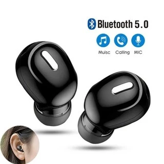 X9 mini Fone De Ouvido bluetooth 5.0 Com Microfone Sem Fio handsfree Estéreo Para xiaomi Todos Os Telefones (Somente 1 Peça)