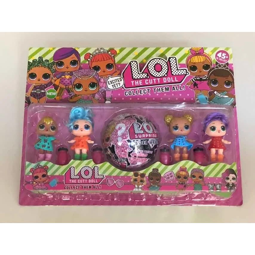 Colorindo Bonecas LOL doll Miss Baby glitter Surprise para