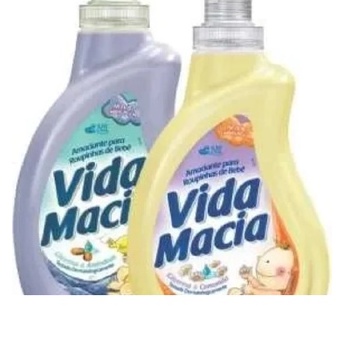 Sabão + Amaciante Vida Macia Roupinha de Bebê Recém Nascido | Shopee Brasil