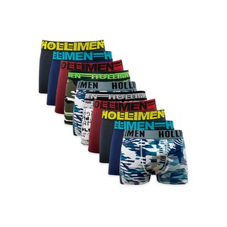 Kit 10 Cuecas Boxer Microfibra