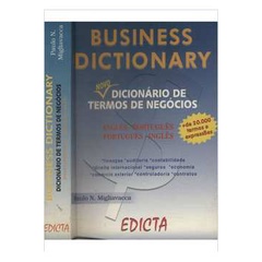 Livro - Business Dictionary - Novo Dicionário De Termos