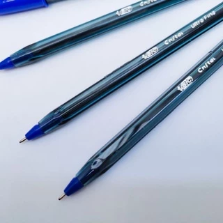 Caneta Bic Cristal Ultra fina 0.7mm kit c/03 canetas - cores a escolher