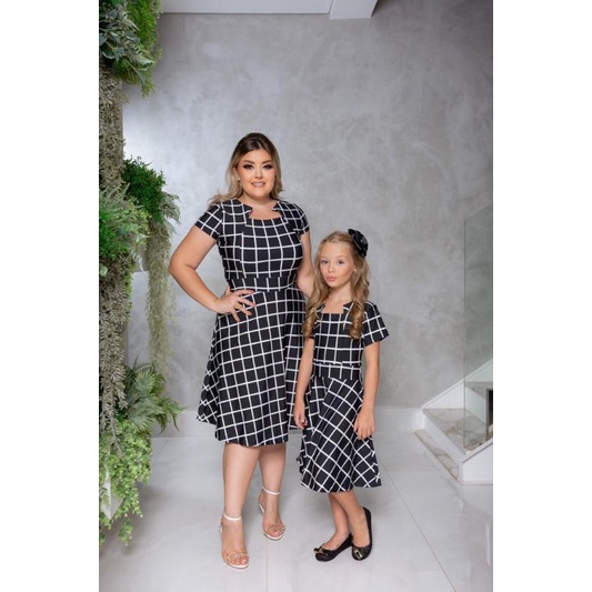 Vestido tal mae tal filha store moda evangelica