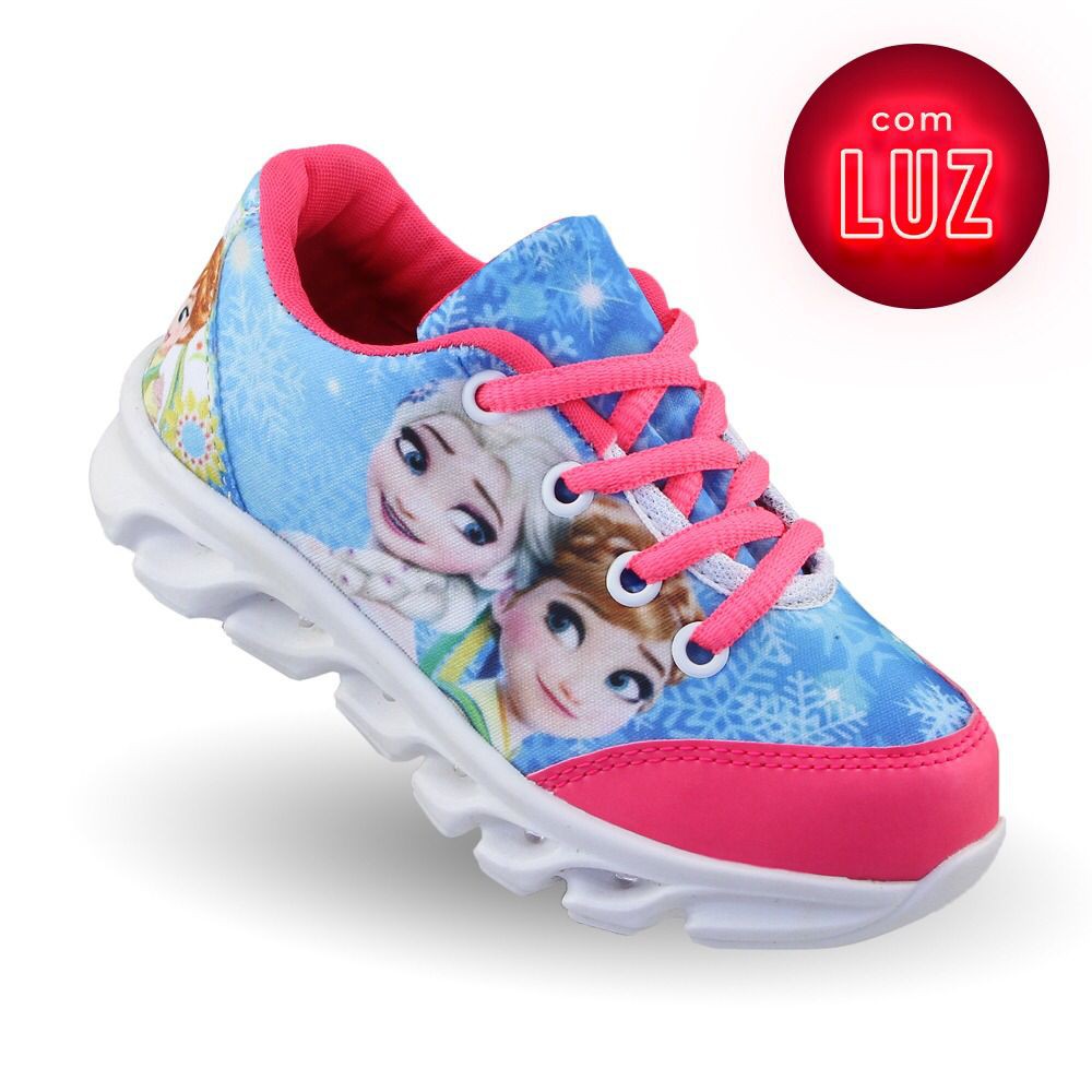 Tenis da store frozen de led