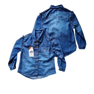 Comprar camisa best sale jeans feminina infantil