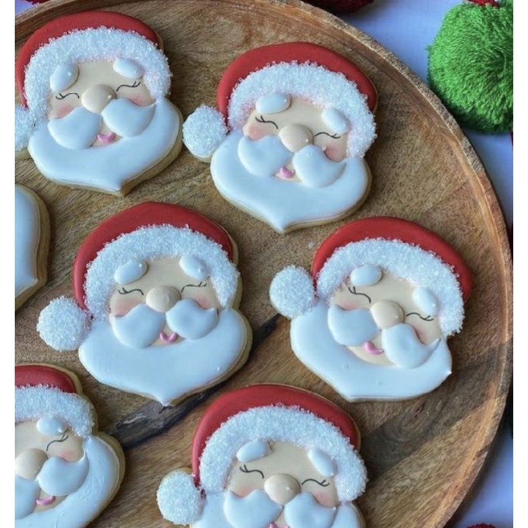 Biscoitos decorados Natal