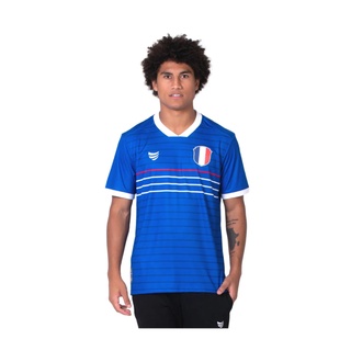 Camisa França Camiseta Retro Seleção Francesa Coleção para Copa
