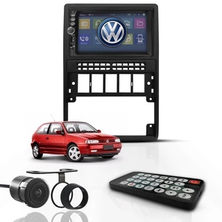 Kit Central Multimídia Mp5 2 Din 7" Bt Espelha Volkswagen G2