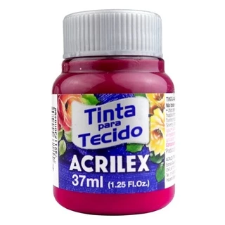 Tinta Para Tecido Acrilex Fosca 37ml - Fuchsia